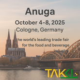 Upcoming: TAK Dry Fruit to Exhibit at Anuga October 4-8 2025 in Cologne, Germany